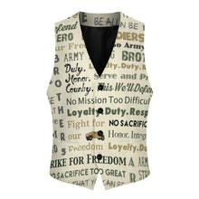 Load image into Gallery viewer, Freedom Patriot Men's Western Vest
