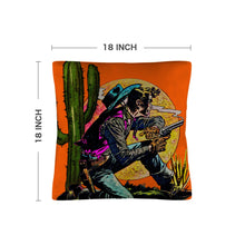 Load image into Gallery viewer, Wild West Cowboy Throw Pillow Case
