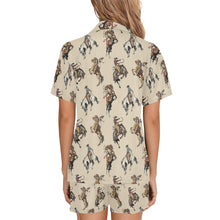Load image into Gallery viewer, Vintage Cowgirl Women&#39;s Western Pajama Set

