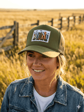 Load image into Gallery viewer, Fishing Lures Embroidered Patch Trucker Hat
