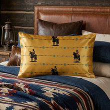 Load image into Gallery viewer, Baha Ranch Satin Saddle Up Pillow Case Caramel Made in America
