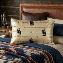 Load image into Gallery viewer, Baha Ranch Saddle Up Satin Pillow Case Tan Made in America
