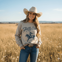 Load image into Gallery viewer, Giddy Up America Graphic Sweatshirt
