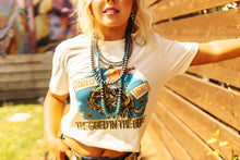 Load image into Gallery viewer, Gold Buckle Rodeo Thrills Graphic Tee
