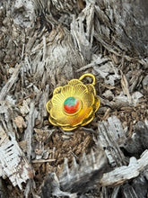Load image into Gallery viewer, Gold Plated Squash Blossom Pendant
