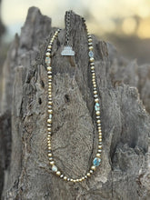 Load image into Gallery viewer, Golden Hills Mixed Metals Beaded Necklace
