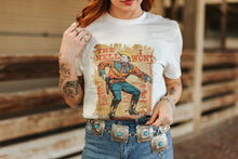 Load image into Gallery viewer, Hell I Won&#39;t Vintage Cowboy Graphic Tee
