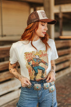 Load image into Gallery viewer, Hell I Won&#39;t Vintage Cowboy Graphic Tee
