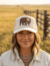 Load image into Gallery viewer, Hereford Bull Trucker Hat
