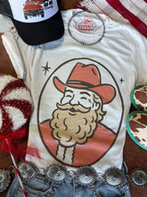 Load image into Gallery viewer, Holly Jolly Santa Graphic Tee
