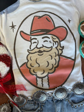 Load image into Gallery viewer, Holly Jolly Santa Graphic Tee
