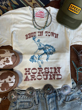 Load image into Gallery viewer, Horsin&#39; Around Graphic Tee
