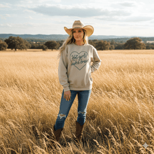 Load image into Gallery viewer, Hot Girls Make Bread Graphic Sweatshirt
