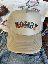 Load image into Gallery viewer, Howdy Aztec Trucker Hat
