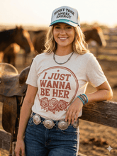 Load image into Gallery viewer, I Just Wanna Be Her Graphic Tee
