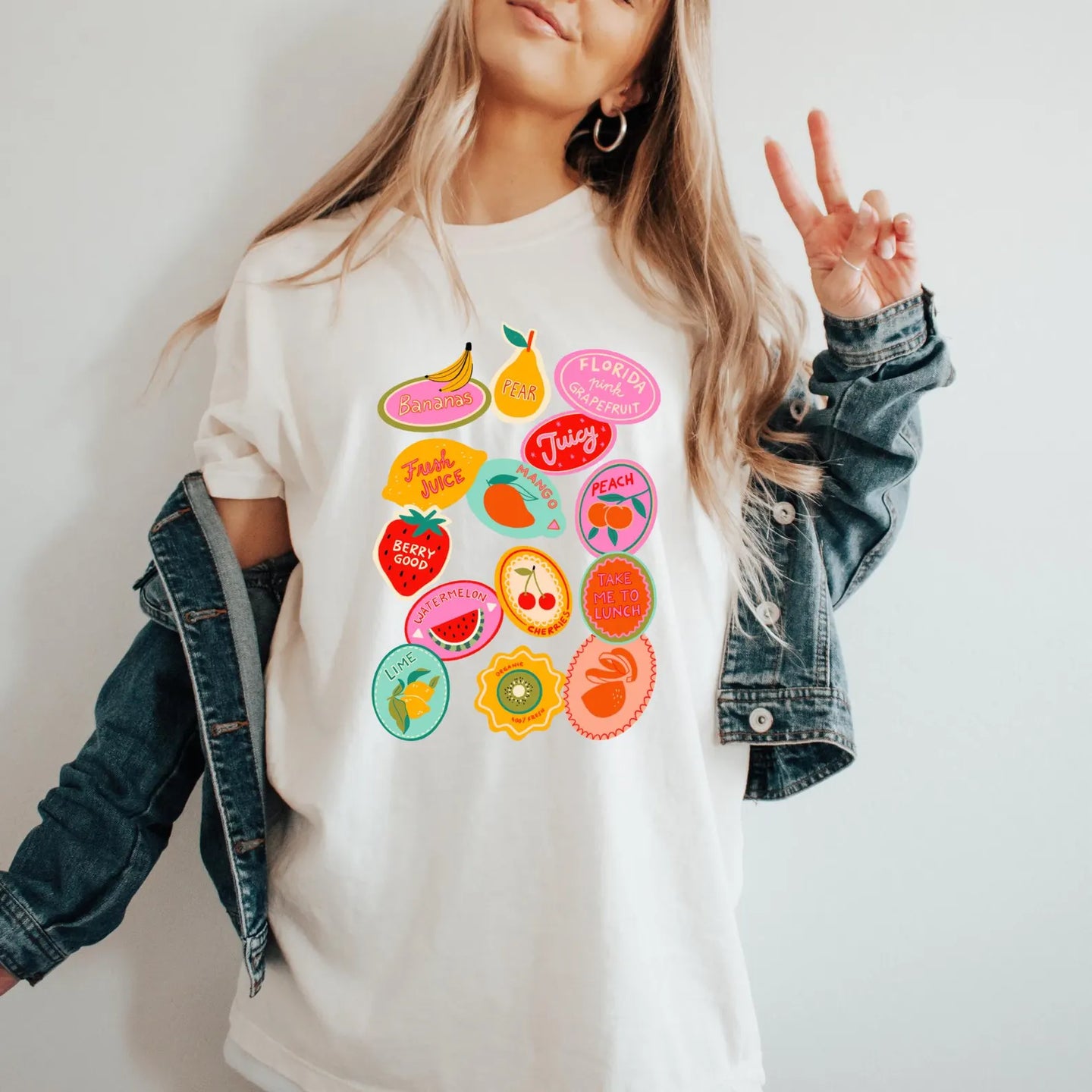 Fruits Stickers tee or sweatshirt