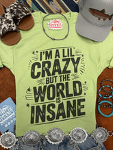 Load image into Gallery viewer, I'm A Lil Crazy Graphic Tee
