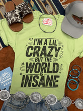Load image into Gallery viewer, I'm A Lil Crazy Graphic Tee
