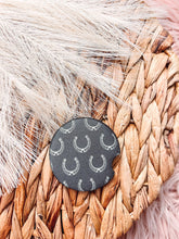 Load image into Gallery viewer, Terra Cotta Cowgirl - Rubber Car Coaster
