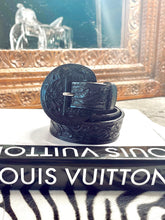 Load image into Gallery viewer, The Beverly Tooled Belt SILVER
