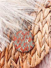 Load image into Gallery viewer, Terra Cotta Cowgirl - Rubber Car Coaster
