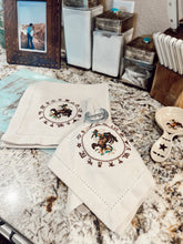 Load image into Gallery viewer, The Bronc Napkin Set
