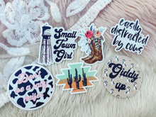Load image into Gallery viewer, Easily Distracted By Cows - Sticker
