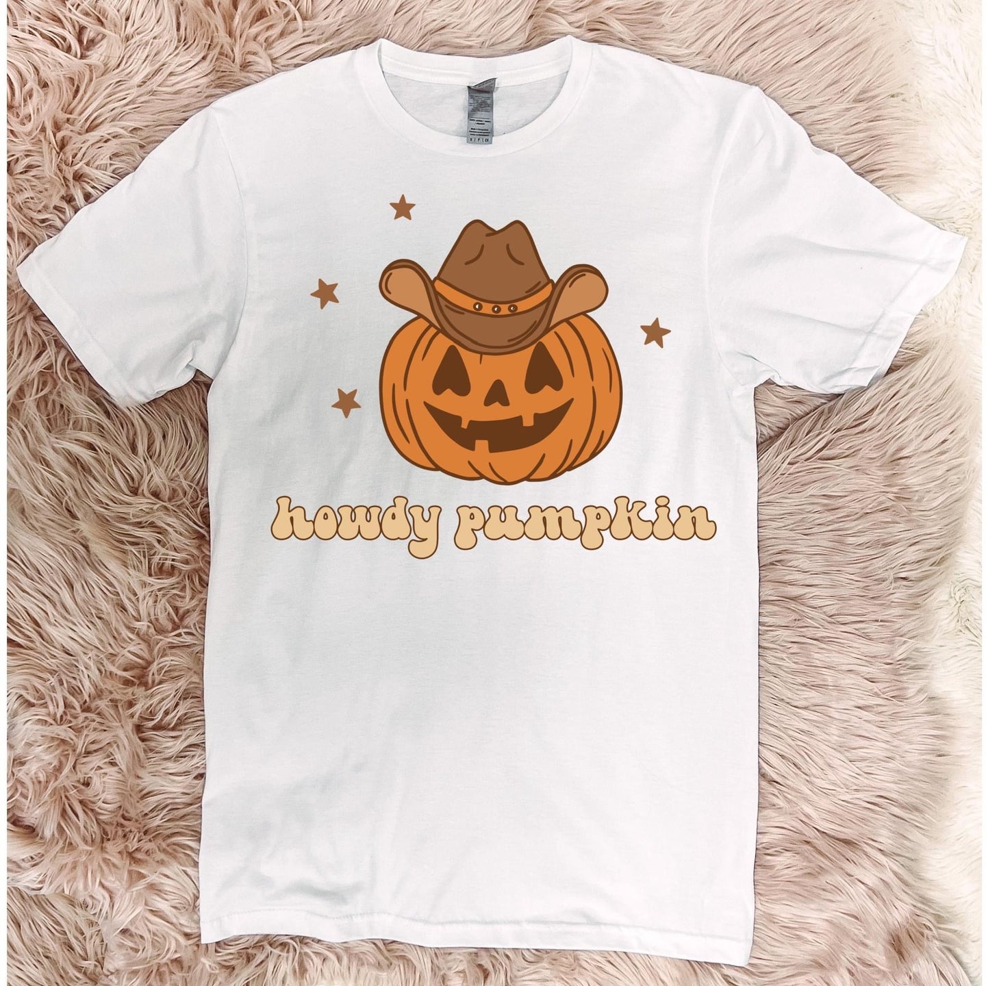 Howdy Pumpkin  - Graphic Top