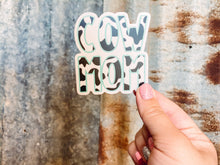 Load image into Gallery viewer, Cow Mom  - Sticker
