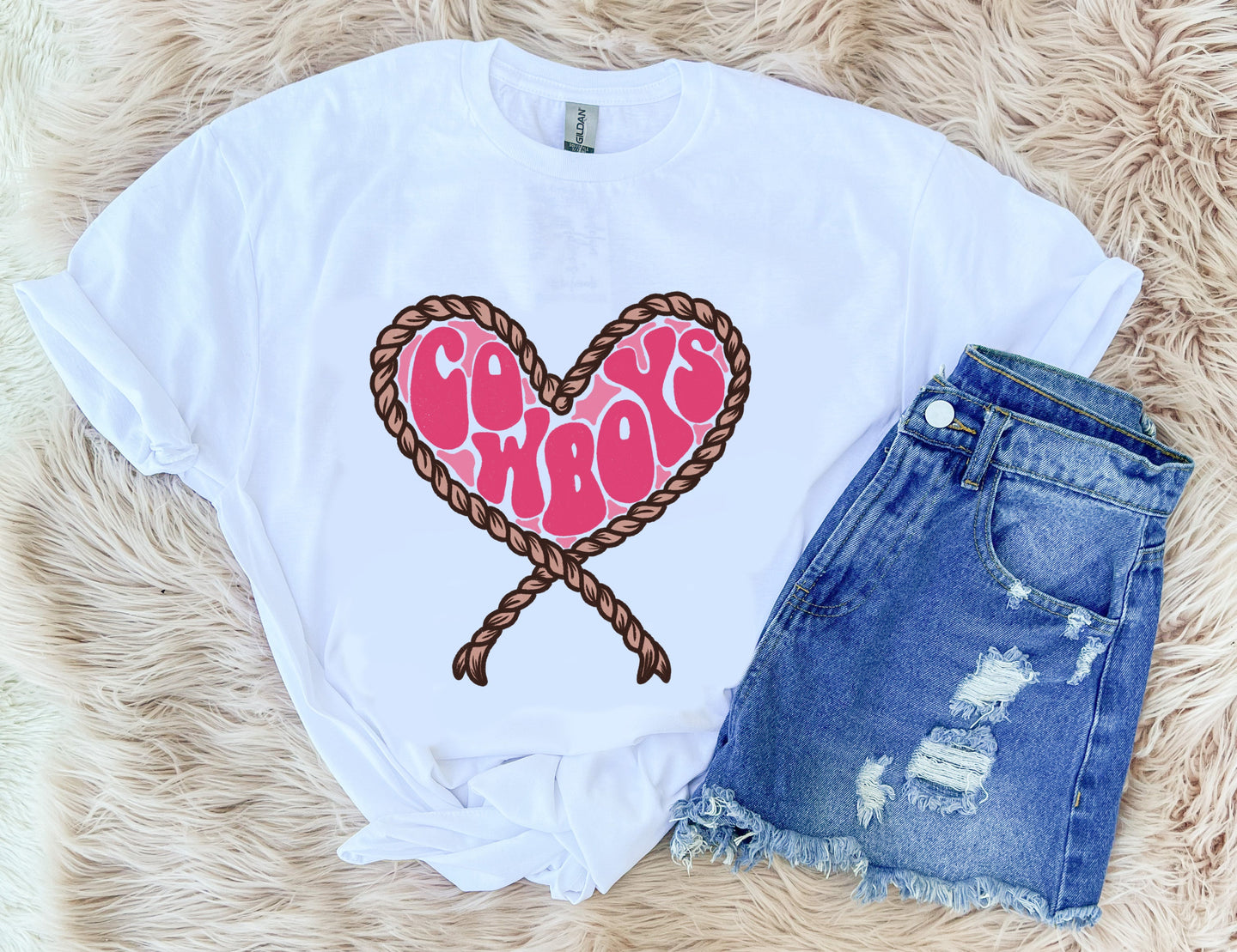 Ropin' Cowboys - Graphic Top