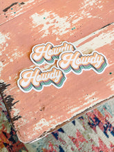 Load image into Gallery viewer, Retro Howdy - Sticker

