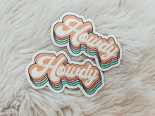 Load image into Gallery viewer, Retro Howdy - Sticker
