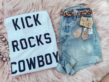 Load image into Gallery viewer, Kick Rocks Cowboy - Graphic Top
