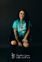 Load image into Gallery viewer, Bleached Leopard Coors T-Shirt – Handmade Jersey Jade Graphic Tee
