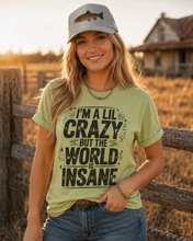 Load image into Gallery viewer, I'm A Lil Crazy Graphic Tee
