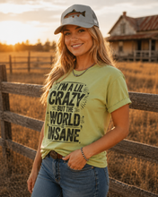 Load image into Gallery viewer, I'm A Lil Crazy Graphic Tee
