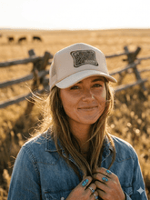 Load image into Gallery viewer, It's Hunting Season Patch Trucker Hat

