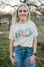 Load image into Gallery viewer, Just a Little Wild Aztec Graphic T-shirt
