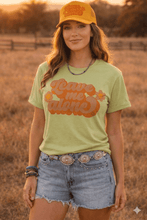 Load image into Gallery viewer, Leave Me Alone Retro Flower Graphic Tee

