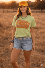 Load image into Gallery viewer, Leave Me Alone Retro Flower Graphic Tee
