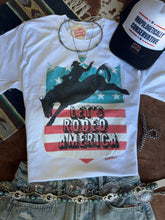 Load image into Gallery viewer, Let&#39;s Rodeo America Graphic Tee
