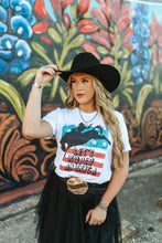 Load image into Gallery viewer, Let&#39;s Rodeo America Graphic Tee
