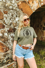 Load image into Gallery viewer, Long Live Rad Women Boxy Crop Graphic Tee
