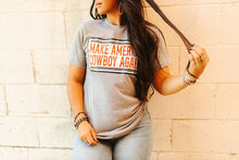 Load image into Gallery viewer, Make America Cowboy Again Banner Graphic Tee
