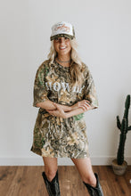 Load image into Gallery viewer, Make America Cowboy Again Camo Trucker Hat
