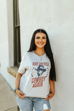 Load image into Gallery viewer, Make America Cowboy Again Trump 2024 Graphic Tee

