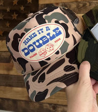 Load image into Gallery viewer, Make It A Double Camo Trucker Hat
