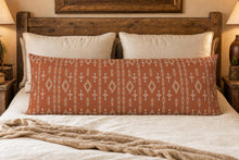 Load image into Gallery viewer, Baha Ranch Brown Aztec Body Pillow Cover Made in America

