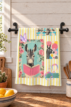 Load image into Gallery viewer, Baha Ranch Donkey Smiles Set of 2 (same) Kitchen Towels Made in America
