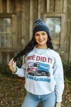 Load image into Gallery viewer, Navy Aztec Beanie
